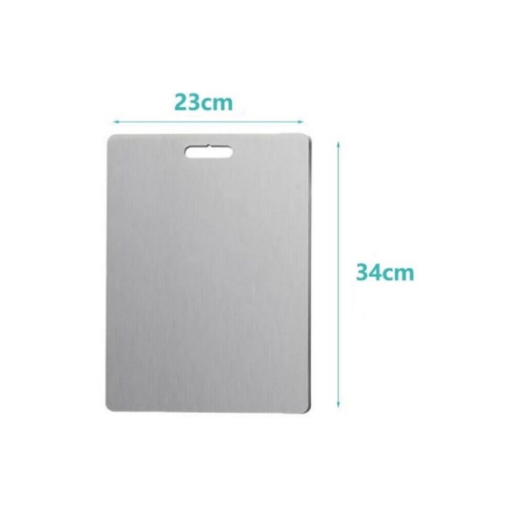 Titanium Cutting Board Double-Sided Titanium Chopping Boards for Kitchen Camping