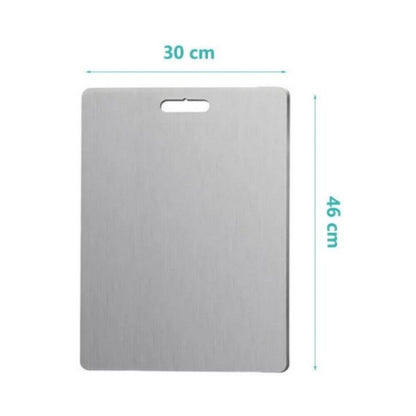 Titanium Cutting Board Double-Sided Titanium Chopping Boards for Kitchen Camping
