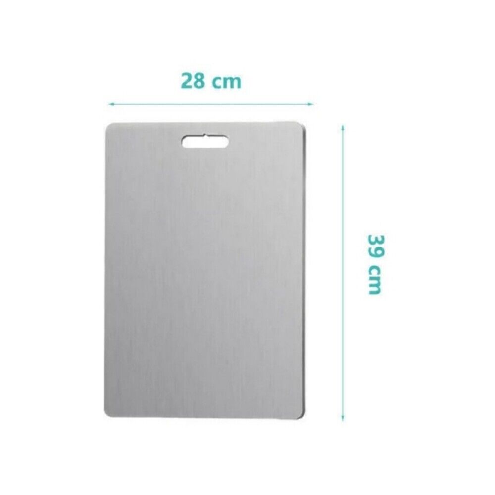 Titanium Cutting Board Double-Sided Titanium Chopping Boards for Kitchen Camping