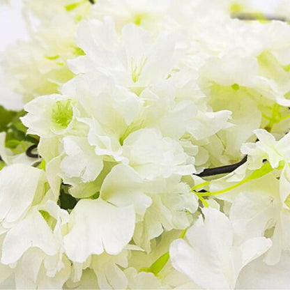 2.1M Artificial Silk Sakura Flowers Fake Vine Ivy Hanging Garland Floral Wedding