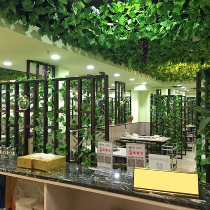 12 X 2M Artificial Ivy Vine Fake Foliage Flower Hanging Leaf Garland Plant Party