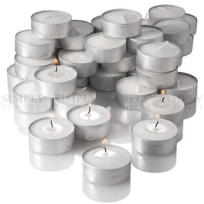 Tea Light Candles Bulk 4 & 9 Hour Tea Lights Tealight Tealights Unscented Candle