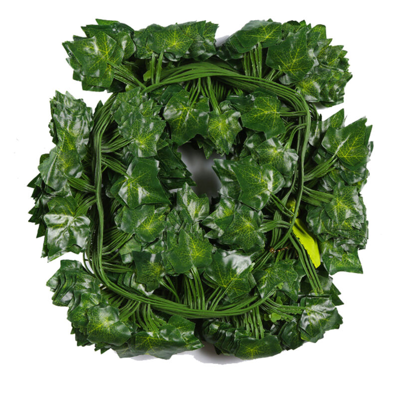 12 X 2M Artificial Ivy Vine Fake Foliage Flower Hanging Leaf Garland Plant Party