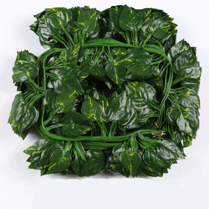 12 X 2M Artificial Ivy Vine Fake Foliage Flower Hanging Leaf Garland Plant Party