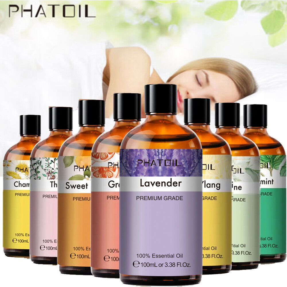 10ML 30ML 100ML Essential Oil 100% Pure and Natural Aromatherapy Diffuser Oils