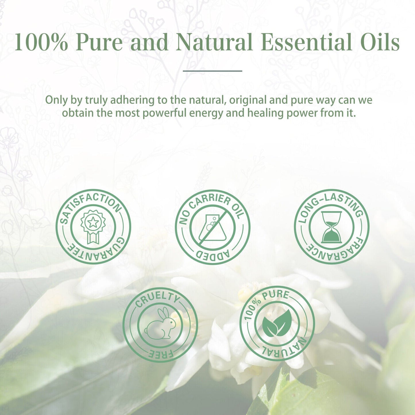 10ML 30ML 100ML Essential Oil 100% Pure and Natural Aromatherapy Diffuser Oils