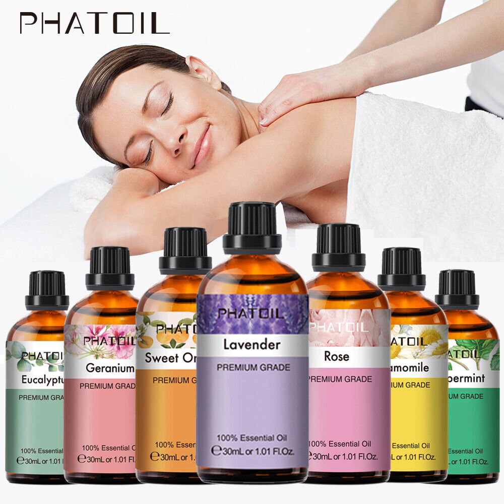 10ML 30ML 100ML Essential Oil 100% Pure and Natural Aromatherapy Diffuser Oils