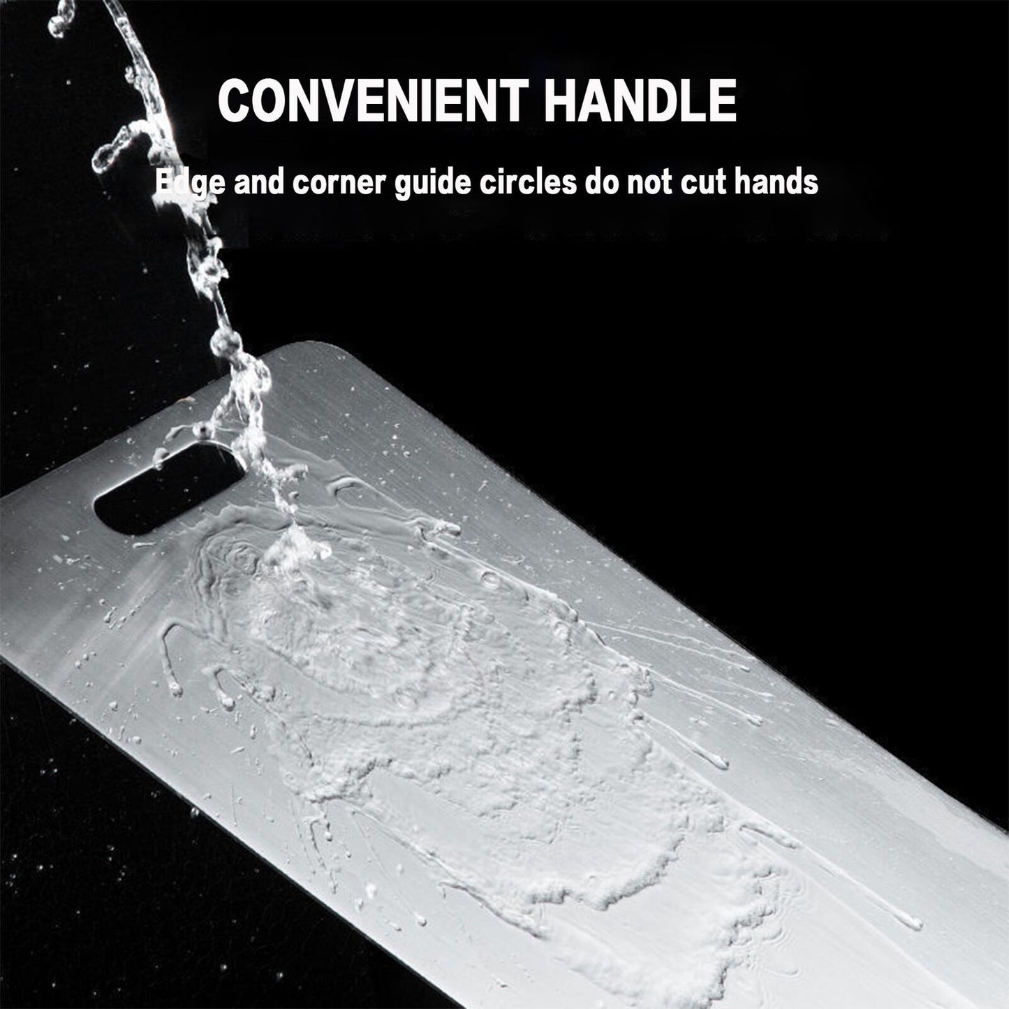 Titanium Cutting Board Double-Sided Titanium Chopping Boards for Kitchen Camping